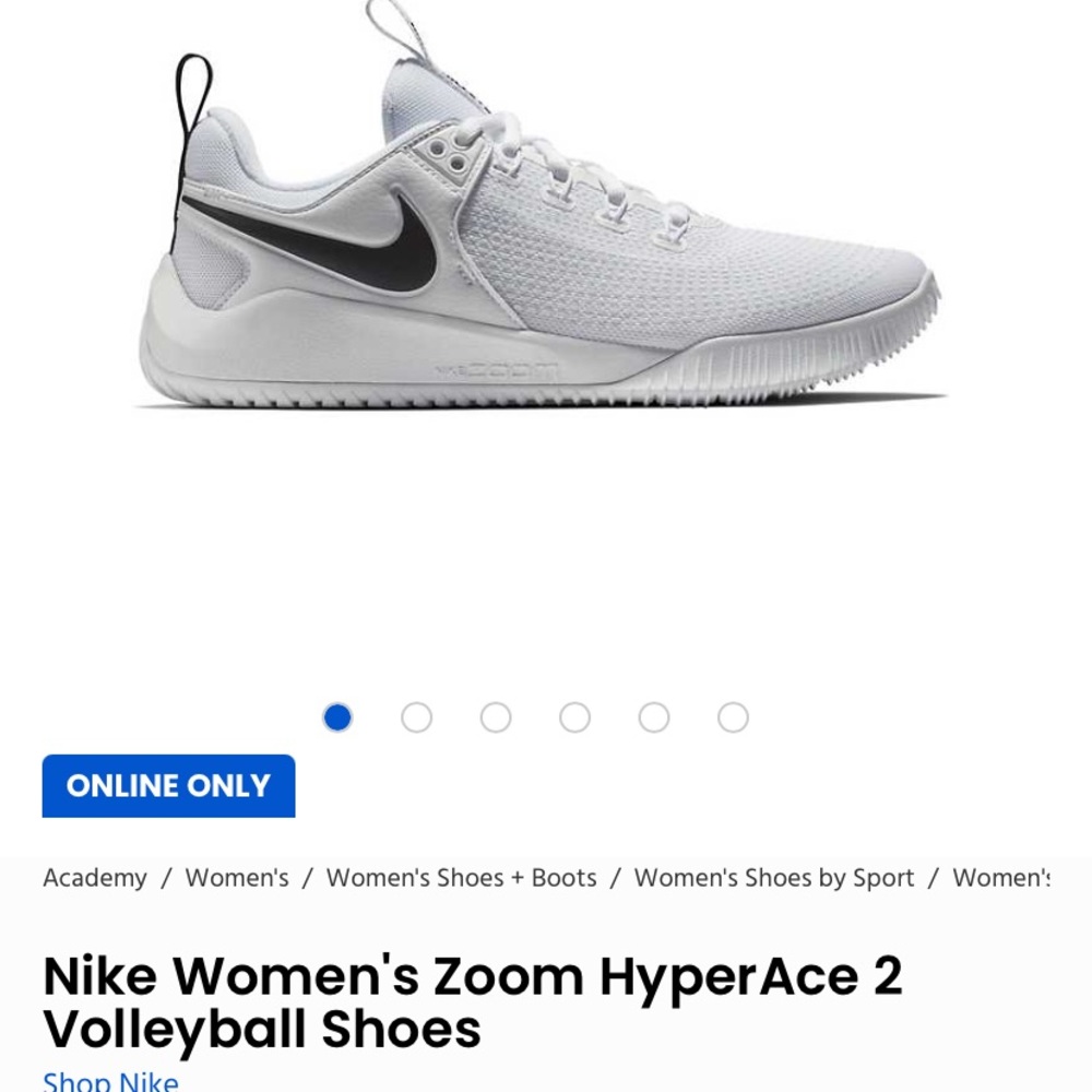 Nike Women’s Zoom Hyper Ace 2 volleyball shoes